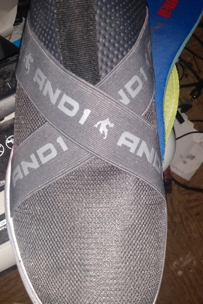 Grey And 1 slip ons Pre-owned